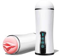 - DìḷĐò Gode Péņę Suceur Massage Coupe Masculine Masturbateur À Main Coupe de Qualité Médicale Exercice de Succion Pour Hommes Manchon de Masturbation Portable Sexe Sûr
