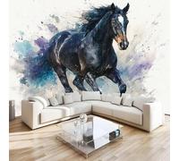 DILANI Papier Peint Panoramique 3d Outsider Intissé Poster Tableaux Muraux Kawaii Animaux Décoration murale Art Wallpaper pour Salon Cuisines Bureau Chambre d'enfants Décor 300x210 cm