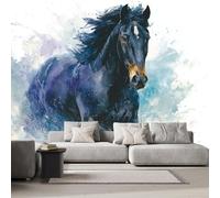 DILANI Papier Peint Panoramique Intissé Photo Mural Outsider 250x175 cm 3D Motif Muraux Geant Mat Poster Kawaii Animaux Décoration murale Art non tissé décoration chambre TV mur salon