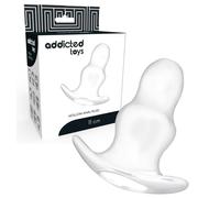 Addicted toys moyen anal dilator 11 cm transparent LOVETOYS Anal Plugs