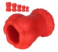 dilatateur anus plug anale dilatation plug homme pour anus silicone,RED-XL | plug analgeant xxl creux tunnel homme anus ecarteur elargisseur anal silicone femme plugs anals dilatateur débutante,RED-XL