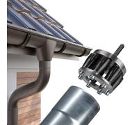 Dilatateur de tuyau avec embout SDS-Plus pour tuyaux de descente, tire-manchons, expandeurs pour couvreurs, plombiers, toutes les tailles disponibles (DN 100)