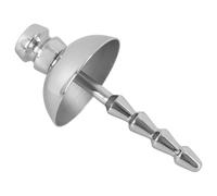 Dilatateur métallique argenté nervuré