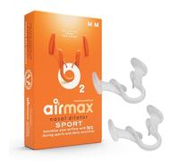 Dilatateur nasal Airmax | Respirez mieux avec Airmax | Pour la congestion nasale - Version Sport - 2x Moyenne, 6 mois de soulagement | Airmax est utilisé par les athlètes pour améliorer les