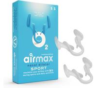 Dilatateur Nasal - Contre La Congestion Nasale - Plus Le Débit D'air Par Le Nez! - Plus D'oxygène Dans Les Poumons - Version Sport - Pack 6 Mois - 2x Taille Petit ¿