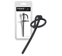Dilatateur urétral pour pénis homme en silicone avec bague phallique prise pé...
