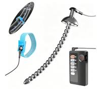 Dilatateur Urètre Électrochoc Sonde urétrale électrostimulation 8mm | Acier Inoxydable PenilPlug, D’électrostimulation, BDSM,Dilateur Urètre, Sex Toys Pour Hommes,Stimulateur Masseurs de Prostate