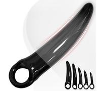 Dilatateur Vaginisme Dilatateur Anus,Ensemble de 5 Dilatateurs Vaginal en Silicone Plug Anal Plug Femme Débutante,Masseurs,Dilatateur Vaginal Dilator Vaginette Femme (Noir)