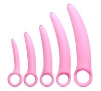 Dilatateur Vaginisme,Ensemble de 5 Dilatateurs Vaginal en Silicone Dilator Vaginette,Dilatateur Vaginal,Plug Vaginal Plug Anal Plug Anale,SexToys Femme