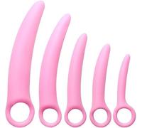 Dilatateurs Vaginaux Ensemble d'entraînement d'exercice de kit dilatateur en silicone pour Femmes et Hommes Anal Plug Butt Plug Vagina Plug Anus Training, Portable à Usage Multiple