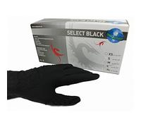 Dilatation Gants Unigloves Select black Latex x100 Unigloves