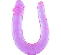 Baile Double Dong Mauve Réaliste 28 cm