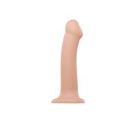 Dildo double densité Bendable chair rose L