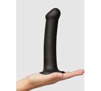 Dildo Strap-on-Me Dual Density Bendable M - Couleur : Noir
