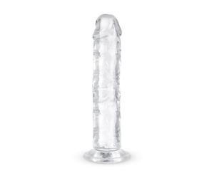 Dildo en gel sans testicules - 16 cm