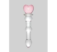 Dildo en verre Beaded Heart Sensual Glass