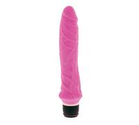 DILDO Gode vibrant Large Classic 19 x 4.3cm Rose Seven Creation