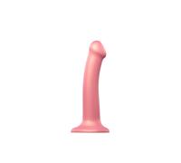 Dildo Strap-on-Me Metallic Shine Collection M - Couleur : Rose