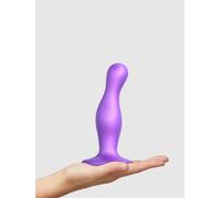 Dildo Plug Anal Curvy violet L