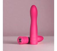 Dildo point G et Clit stimulator Ma Joie - Rose - Dildo point G taille M