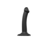 Dildo Strap-on-Me Dual Density Bendable S - Couleur : Noir