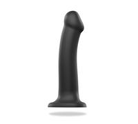 Dildo Ventouse Double Densité L Noir