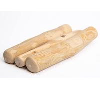 Dilecti Bois de Cafeier pour Chien - Baton de cafeier Chien Robuste pour Le Soin des Dents et Jouet d'occupation Durable - Taille M, Paquet de 3