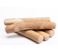 Dilecti Bois de Caféier pour Chien - Bâton Robuste pour Le Soin des Dents et Jouet d'Occupation Durable - Taille S, Paquet de 5