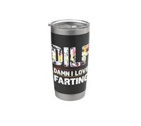 DILF Bon sang, j'adore péter Gobelet isotherme en acier inoxydable double paroi
