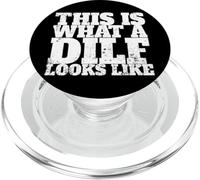 DILF - Cadeau Amusant pour Papa avec Inscription « This is What A Dill Looks Like » PopSockets PopGrip pour MagSafe