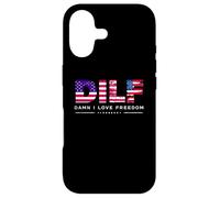 DILF Damn I Love Freedom Funny Patriotic USA Pride Tees Coque pour iPhone 17