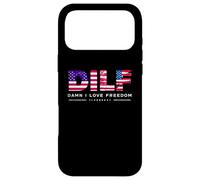 DILF Damn I Love Freedom Funny Patriotic USA Pride Tees Coque pour iPhone 17 Pro Max