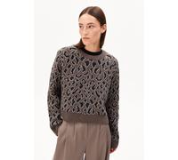 ARMEDANGELS - Women's Diliriaa Leopaa - Pull - L - walnut cream