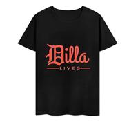 Dilla Lives T Shirt DJ Hip Hop SP 1200 Vinyl Junkie J Dilla Jay Dee