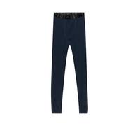 Dilling Caleçon long sans intervention en laine mérinos pour homme, bleu marine, XXL