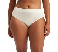 DILLING Culotte à Taille Haute en Laine mérinos et Soie pour Femme - Nature 46