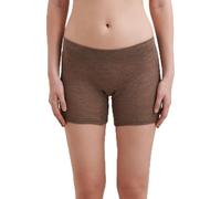 DILLING Panty en Laine mérinos Bio pour Femme Rose Mélange Marron 46