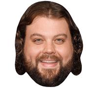 Dillon Carmichael (Beard) Big Head. Masque plus grand que nature.