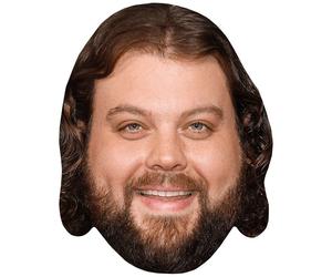 Dillon Carmichael (Beard) Big Head. Masque plus grand que nature.