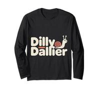 Dilly Dallier Temps de Procrastination gaspillant - Manche Longue
