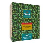 Dilmah - 100 sachets de thé - Thé de qualité supérieure de Ceylan - De doux et apaisant à aromatique et fort - Feuilles de thé cueillies à la main au Sri Lanka (English Breakfast)