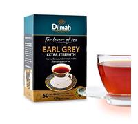 Dilmah Earl Grey Extra Stength Lot de 50 sachets de thé sans étiquette