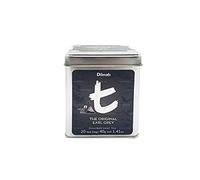 Dilmah Earl Grey Teebeutel - Ceylon Single Origin schwarzer Tee mit Bergamotaroma, Luxusblatt-Qualität, 20 Teebeutel im Tin (t-Series)