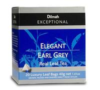 Dilmah Elegant Earl Grey Tea - 20 sacs à thé - Dilmah Coffret Thé Ceylan Earl Grey
