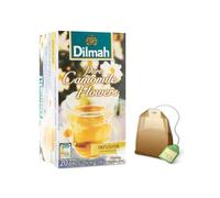 Dilmah® | Fleurs de camomille pures | Infusion de fleur de camomille sans caféine | Tisane Aromatique à la Camomille - 20 Sachets (30 Gr)