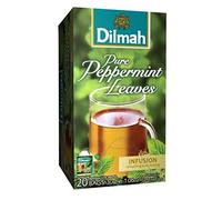 Dilmah Pure Mint Leaves Lot de 20 sachets de thé sans caféine