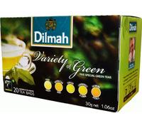 Dilmah Vert Variety Tea, 20 pièces, 20 unités