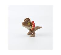 (Dilophosaure brun) Jurassic World Mini Finger-biting Snap Squad Dinosaure Simulation Tyrannosaure