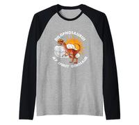 Dilophosaurus My Spirit Dinosaure Manche Raglan