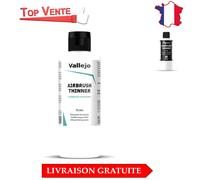 Diluant Aérographe Vallejo 200 ml - Optimise Peintures Acryliques pour Projets